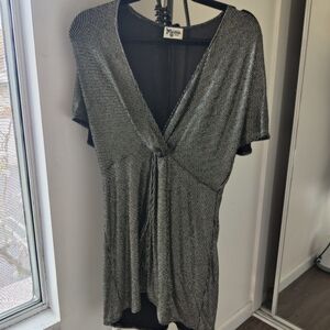 Show me your mumu gold dress